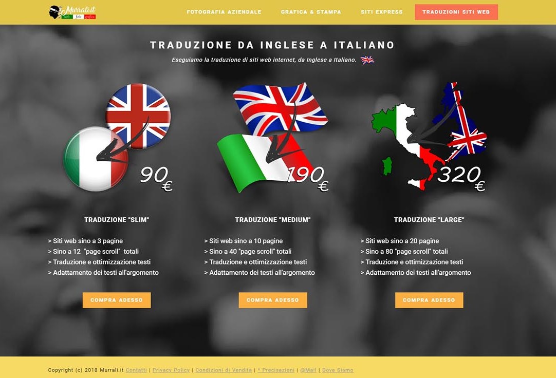 Tradurre di siti web internet in Italiano, da Spagnolo, Francese, Tedesco e Inglese. Traduzione di siti web internet in Italiano, traduzione in Italiano di siti originali in Spagnolo, Francese, Tedesco e Inglese.